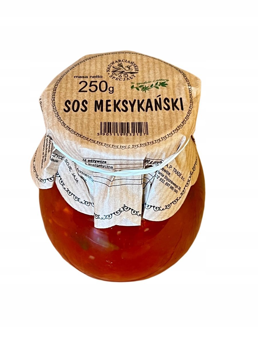 SOS MEKSYKAŃSKI naturalny dip dressing 250g Nadwarciańskie Specjały