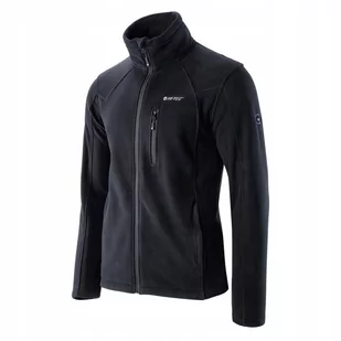Polar męski bluza Hi-Tec Monar czarna rozmiar L - Bluzy damskie - miniaturka - grafika 1