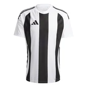 Piłka nożna - Męska Koszulka z krótkim rękawem ADIDAS STRIPED 24 JSY IW2143 – Biały - miniaturka - grafika 1