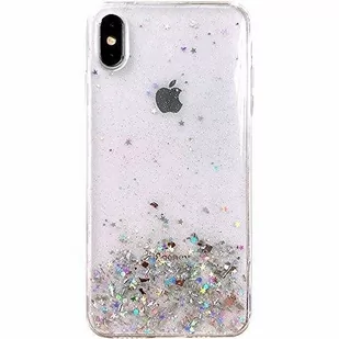 Zalew mobile Etui brokatowe piękne Case do Apple iPhone 11 Pro Max - przezroczysty - Etui i futerały do telefonów - miniaturka - grafika 1
