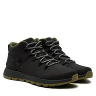 Sneakersy męskie - Sneakersy Timberland Mid Lace Sneaker TB0A6DQDELK Czarny - miniaturka - grafika 1