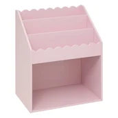 Półki i regały dla dzieci - Dziecięca półka na książki różowa Rose - miniaturka - grafika 1