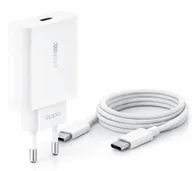 Ładowarki do telefonów - Szybka Ładowarka Sieciowa Oppo 65W USB-C GaN SuperVooc VCA7JCEH + Kabel USB TYP C - miniaturka - grafika 1