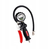 Akcesoria pneumatyczne - Pistolet Do Pompowania Kół Duży Manometr Lcd - miniaturka - grafika 1