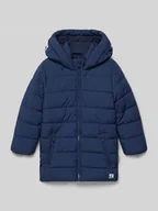 Kurtki i płaszcze dla chłopców - Kurtka pikowana o kroju regular fit z detalem z zamkiem błyskawicznym z logo - miniaturka - grafika 1
