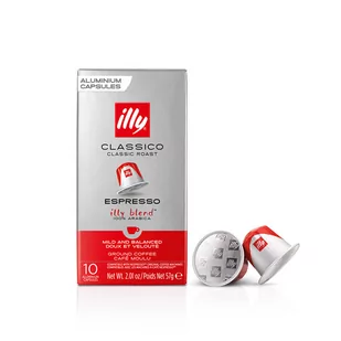 Illy Kapsułki do Nespresso CLASSICO ESPRESSO, 10 sztuk - Kawa w kapsułkach i saszetkach - miniaturka - grafika 1