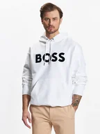 Bluzy męskie - Boss Bluza 50485316 Biały Oversize - miniaturka - grafika 1