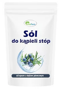 Sól epsom do stóp z naturalnym olejkiem jałowcowym 250g - Aromaterapia - miniaturka - grafika 1