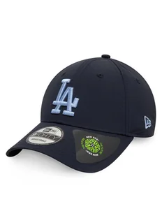 New Era Czapka z daszkiem La Dodgers Recycled 9Forty 60595204 Granatowy - Czapki i chusty sportowe męskie - miniaturka - grafika 1