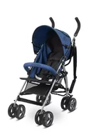 Wózki dziecięce - Caretero, Wózek Spacerowy Alfa, Niebieski - miniaturka - grafika 1