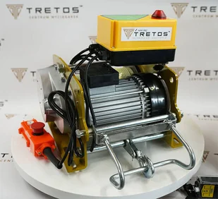 Lekki aluminiowy statyw bezpieczeństwa (udźwig: 1000 kg) + wyboru: wciągarka Tretos Military 00081697 - Wciągarki - miniaturka - grafika 12