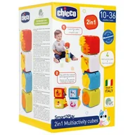 Zabawki interaktywne dla dzieci - CHICCO WIELOFUNKCYJNE KOSTKI EDUKACYJNE - miniaturka - grafika 1