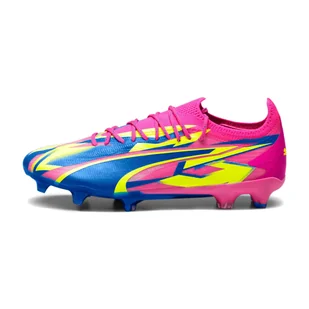 Buty piłkarskie męskie PUMA Ultra Ultimate Energy Fg/Ag luminous pink/ultra blue/yellow alert 41 (7.5 UK) - Piłka nożna - miniaturka - grafika 1