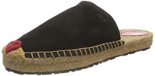 Love Moschino Damskie espadryle Da Donna, Collezione Primavera Estate Espadryle kolekcja wiosna lato 2021, czarny, 39 eu - Espadryle damskie - miniaturka - grafika 1