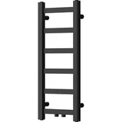 Grzejniki łazienkowe - Mexen Bolt grzejnik łazienkowy 700 x 300 mm, 141 W, czarny - W126-0700-300-00-70 - miniaturka - grafika 1