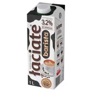 Łaciate Barista Mleko UHT do spieniania 3,2 % 1 l - Mleko - miniaturka - grafika 1