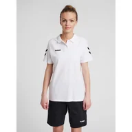 Tenis ziemny - Koszulka tenisowa polo damska Hummel Go Cotton Polo Woman - miniaturka - grafika 1