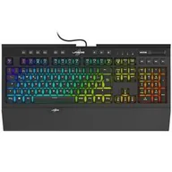 Klawiatury - Klawiatura uRage Exodus 900 Outemu Blue (217825) Czarna - miniaturka - grafika 1
