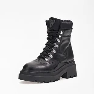 Damskie Buty zimowe GUESS VANEY2 FL8V2YLEA10-BLACK – Czarny - Kozaki damskie - miniaturka - grafika 1