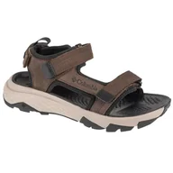 Sandały męskie - Sandały Columbia Peakfreak Rush Sandal Lea 2121251231 brązowe - miniaturka - grafika 1