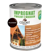 Farby i impregnaty do drewna - Colorit Drewno Impregnat żywiczny z woskiem Plisander 0,75 l - miniaturka - grafika 1