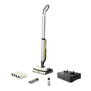 Bezprzewodowy mop elektryczny Karcher FC 7 Cordless Extra odkurzanie i mycie w jednym kroku , biały - Pozostałe urządzenia czyszczące - miniaturka - grafika 1