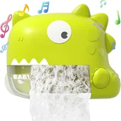 Zabawki do kąpieli - WOOPIE Zabawka do Kąpieli Dinozaur do Robienia Piany Zielony - miniaturka - grafika 1