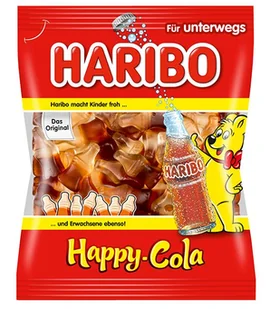 Haribo, żelki owocowe Happy Cola, 100g - Żelki - miniaturka - grafika 1