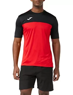 Koszulki męskie - Joma Winner Equip T-Shirt męski M/C czerwony czerwony/czarny S 100946.601.S - grafika 1