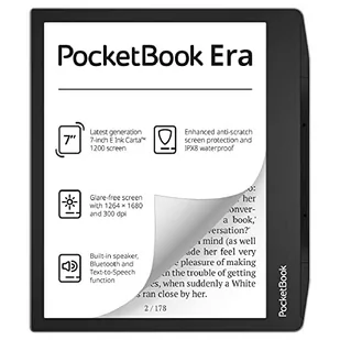 PocketBook E-Book Reader Era 16 GB srebrny - Czytniki ebooków - miniaturka - grafika 1