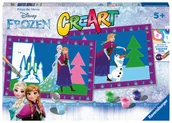 Malowanie po numerach - CreArt dla dzieci, Malowanie po numerach, Frozen, Królowa Lodu, 2 szt. - miniaturka - grafika 1