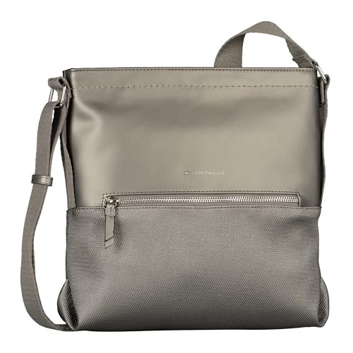 TOM TAILOR Erin damska torba na ramię Crossbody Bag średnia, szary, m