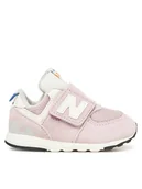 Buty dla dziewczynek - New Balance Sneakersy NW574VPK Różowy - miniaturka - grafika 1