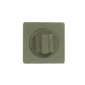 Klamki - Domino Rozeta kwadratowa do WC satyna - miniaturka - grafika 1