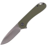 Noże - Nóż CIVIVI Elementum Flipper OD Green G10, Satin Finish (C907E) - miniaturka - grafika 1