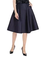 Spódnice - APART Fashion Damska spódnica satynowa, niebieski (Midnight Blue), 60 PL - miniaturka - grafika 1