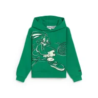 Bluzy dla dziewczynek - Bluza dziecięca DIADORA JU.HOODIE WB - miniaturka - grafika 1