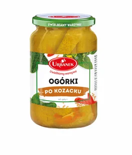 Urbanek Ogórki kozackie 680 g - Pasztet i przetwory mięsne - miniaturka - grafika 1