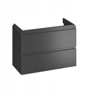 Szafki łazienkowe - SZAFKA PODUM MODUO SLIM 80 ANTRACYT ZMONT FSC MIX70% SGSCH-COC-007574 - miniaturka - grafika 1