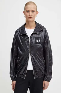 Armani Exchange kurtka damska kolor czarny przejściowa oversize 8NYB45 YNYNZ - Kurtki damskie - miniaturka - grafika 1
