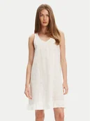 Piżamy damskie - United Colors Of Benetton Koszula nocna 4SHX3C008 Écru Regular Fit - miniaturka - grafika 1