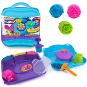 Masy plastyczne - Kinetic Sand Piasek Kinetyczny Squish Motion Ruchome Formy Zestaw - miniaturka - grafika 1