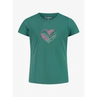 Odzież sportowa dziecięca - Koszulka dziewczęca CMP Rave G T-Shirt - miniaturka - grafika 1