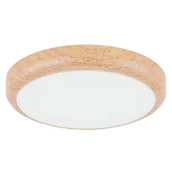 Lampy sufitowe - Sufitowa lampa Nestia 4386 Ideus LED 18W 4400K do sypialni biały beżowa - miniaturka - grafika 1