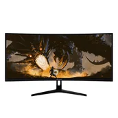 Monitory - Arozzi Nova 34″ Curved (34") 3440x1440 Quad HD LED Czarny - miniaturka - grafika 1