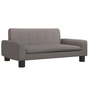 Sofa dla dzieci, kolor taupe, 70x45x30 cm, obita tkaniną Lumarko! - Sofy i kanapy - miniaturka - grafika 3