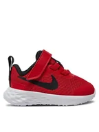 Buty dla dziewczynek - Nike Sneakersy Revolution 6 Nn (TDV) DD1094 607 Czerwony - miniaturka - grafika 1
