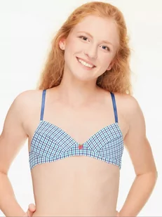 BIUSTONOSZ KEY TBC-422 A8 (kolor niebieski, rozmiar 75BB) - Biustonosze - miniaturka - grafika 1