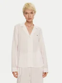Piżamy damskie - Tommy Hilfiger Koszulka piżamowa UW0UW05635 Różowy Loose Fit - miniaturka - grafika 1