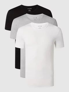 Koszulki męskie - T-shirt o kroju slim fit z bawełny w zestawie 3 szt. - grafika 1